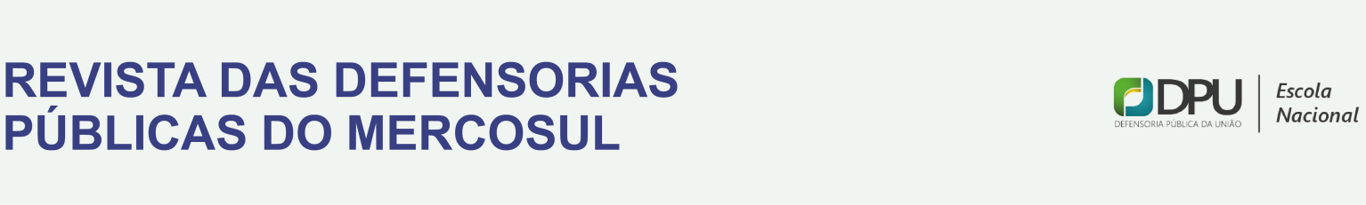 Revista das Defensorias Públicas do MERCOSUL